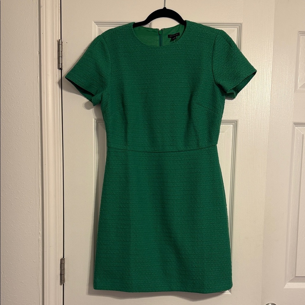 Ann Taylor Vibrant Green Dress